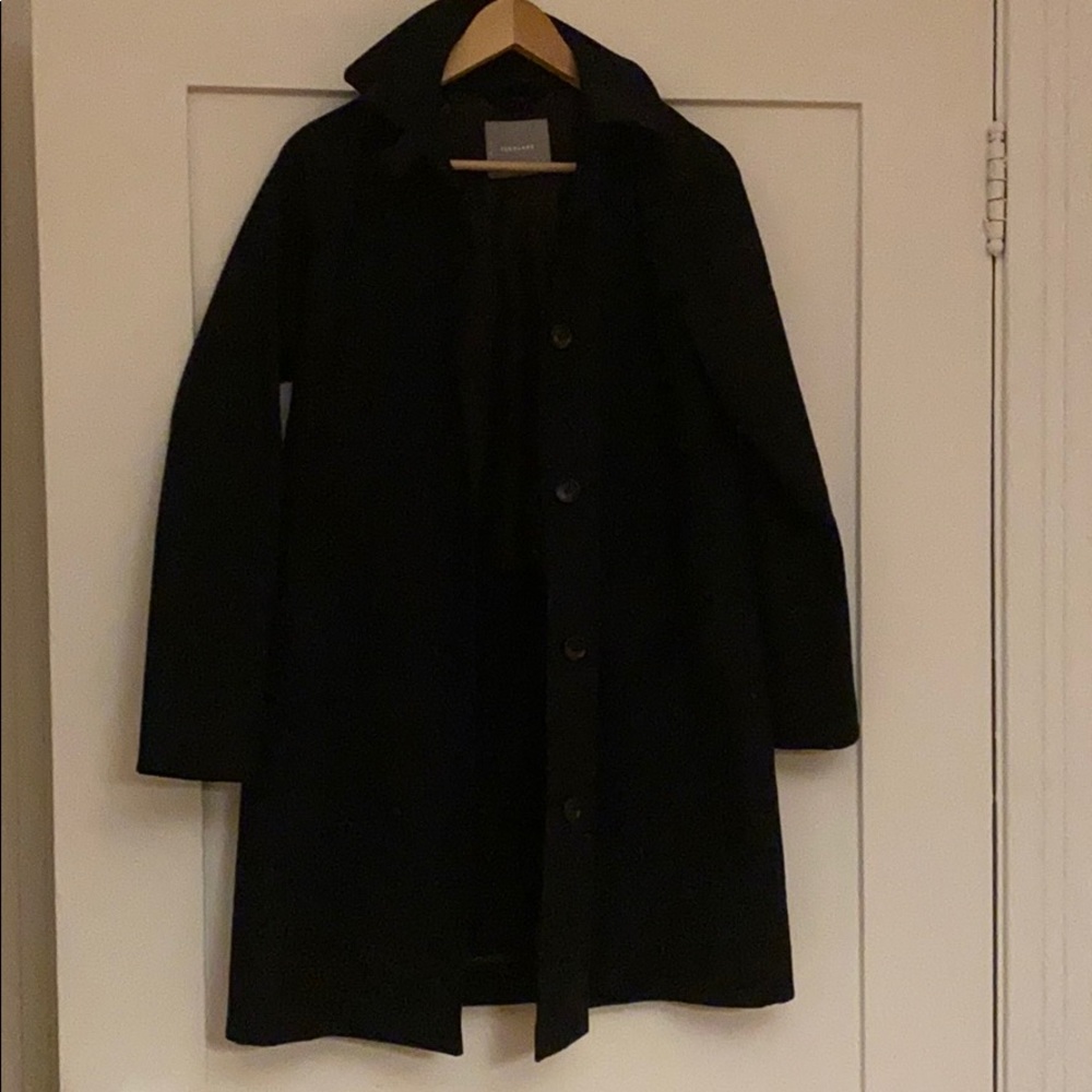 Everlane Mac Coat Black